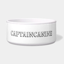 TIGELA CAPTAIN CANINE DOG BOWL