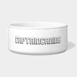 TIGELA CAPTAIN CANINE DOG BOWL