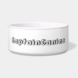 TIGELA CAPTAIN CANINE DOG BOWL