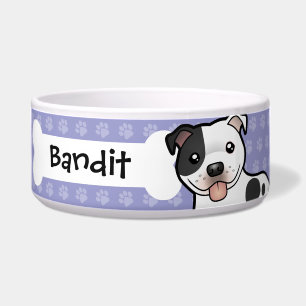 Tigela Caricatura Staffordshire Bull Terrier