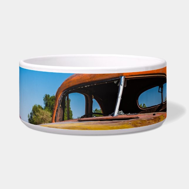 Tigela Carro antigo e abandonado em Solitaire, Namíbia (Frente)