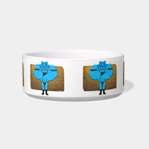 Tigela Cartoon gay do urso SlipperyJoe