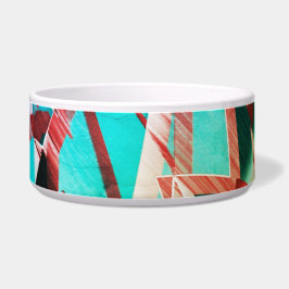 Tigela Castanho passa por verde-rústico e aquamarina