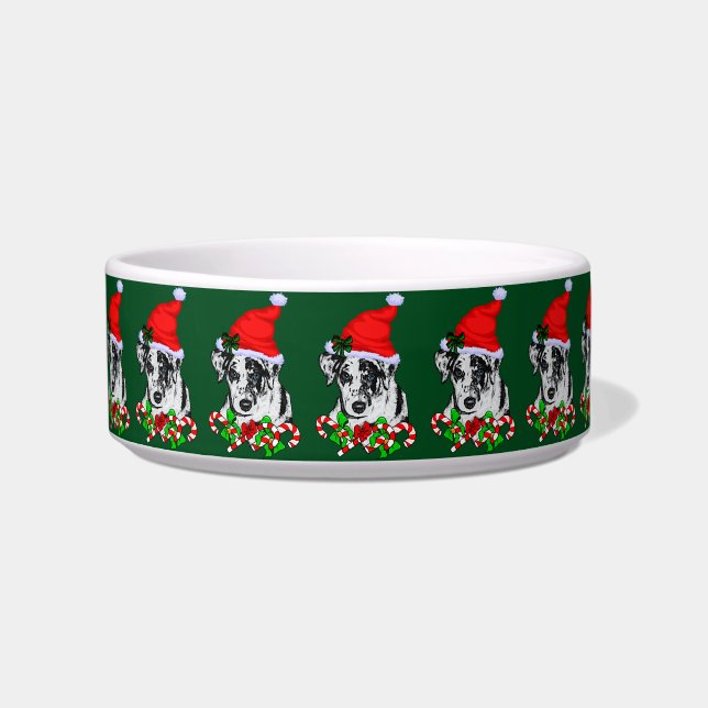 Tigela Catahoula Leopard Dog Natal (Frente)