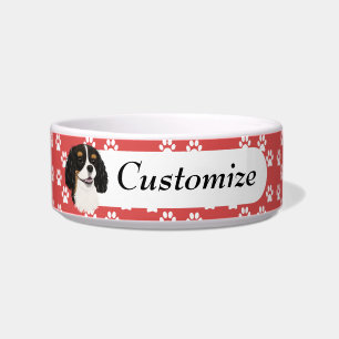 Tigela Cavaleiro Triz Personalizado King Charles Spaniel
