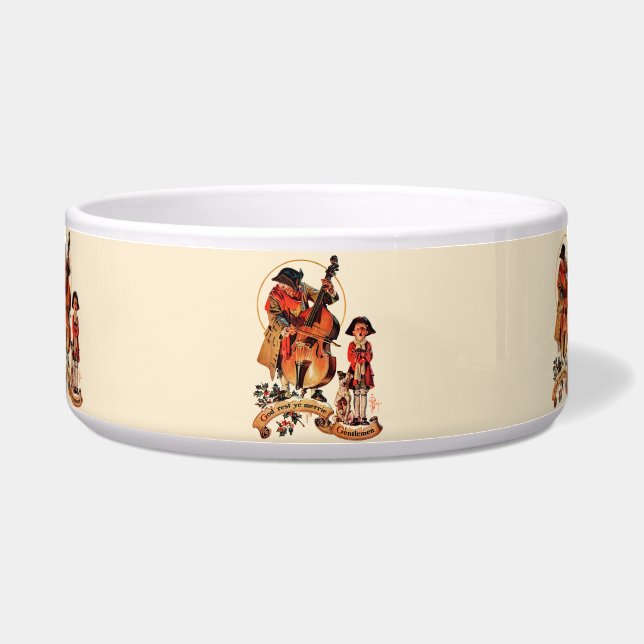 Tigela Cavalheiros do YE Merrie do resto do deus (Frente)