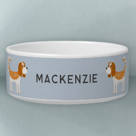 Tigela Cavalier King Charles Spaniel Dog Personalizado