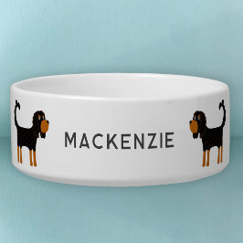 Tigela Cavalier King Charles Spaniel Dog Personalizado