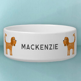 Tigela Cavalier King Charles Spaniel Dog Personalizado