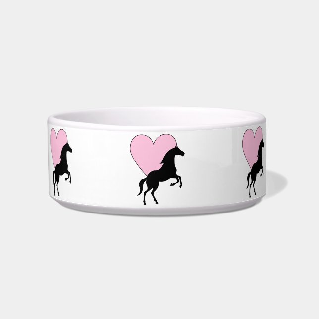 Tigela Cavalos e amor (Frente)