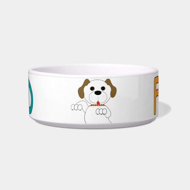 Tigela Ceramic Pet Bowl for you and your Dog! (Frente)