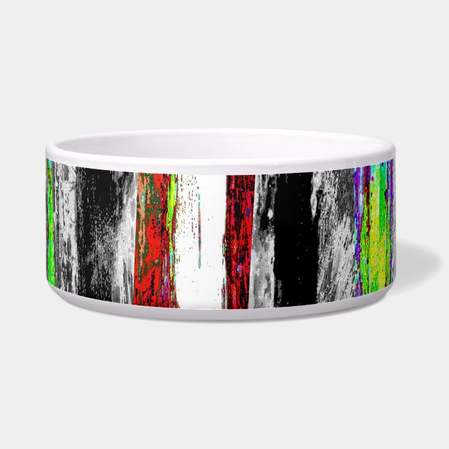 Tigela Ceramic Pet Bowl – Reflection Layers (Frente)