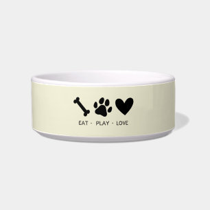 Tigela Cerâmica Personalizada para Comida e Água d
