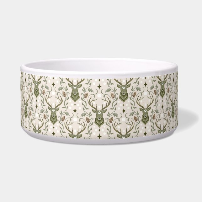Tigela Cervo Tribal Boho, Sonhando com Cervo (Frente)