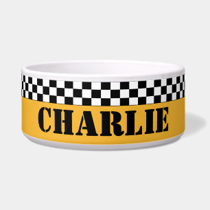 Tigela Checker Cab Personalizado