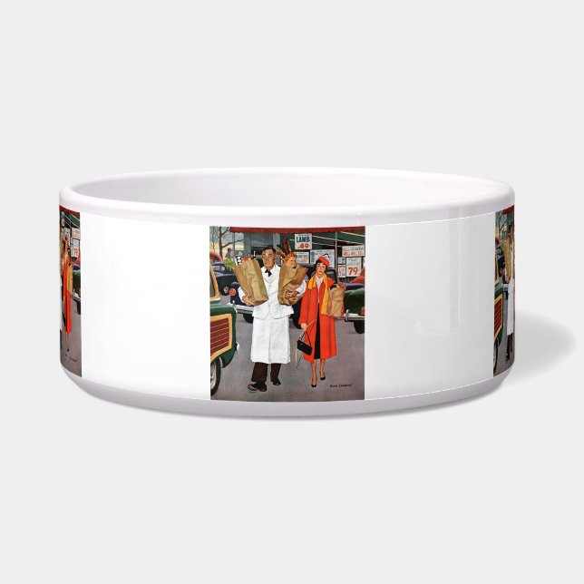 Tigela Cheio do saco do problema (Frente)