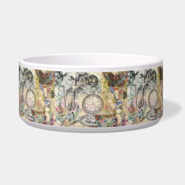 Tigela Cheshire Cat Alice Wonderland Classic (Frente)