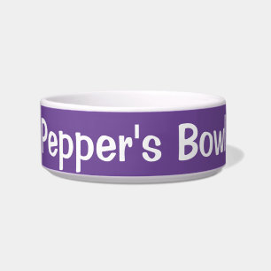 Tigela Chihuahua No Bolso Pet Bowl Cerâmico