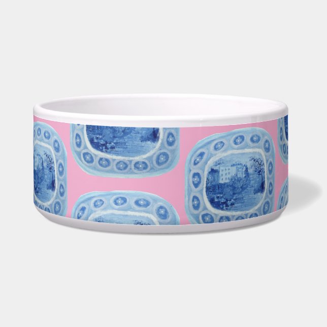 Tigela Chinoiserie Blue Ginger Jar Jars Dog Disco (Frente)