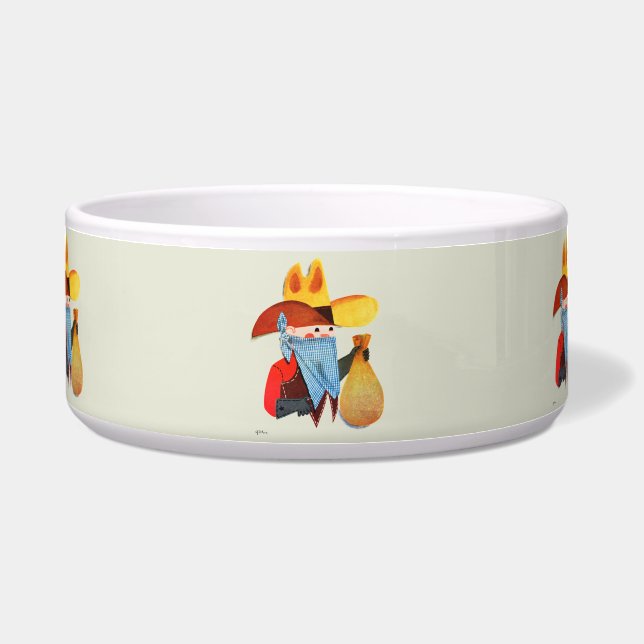 Tigela Chuis e ladrões (Frente)