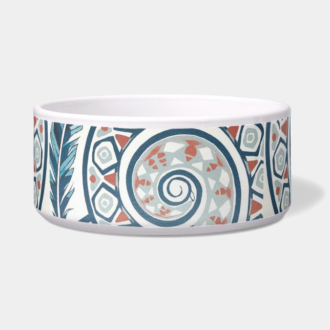 Tigela Círculo com pena (Frente)