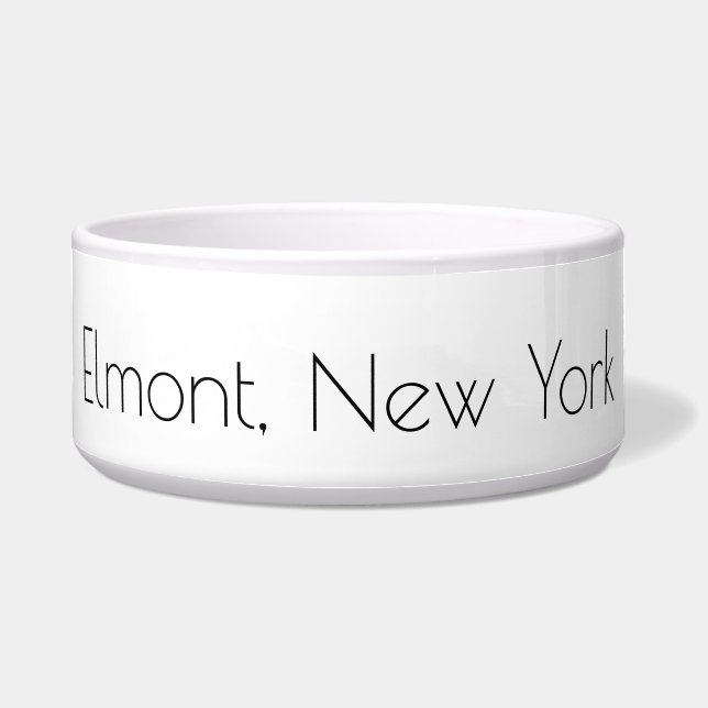 Tigela Classy Candle Black White Simple  (Frente)