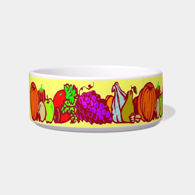 Tigela Colagem de Ação de Graças - (Esquerda)