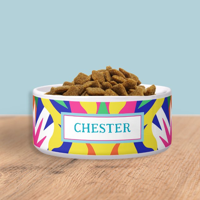 Tigela Colorful Modern Ceramic Pet Bowl (Criador carregado)