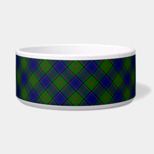 Tigela Colquhoun tartan xadrez verde azul