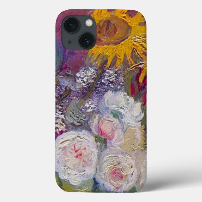 Tigela com Girassóis e Rosas por Vincent van Gogh (Verso)
