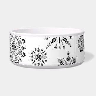 Tigela comedero para perro con mandalas