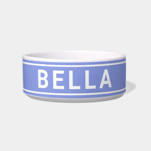 Tigela Comida de Modelo de Pet de Nome Simples Personaliz
