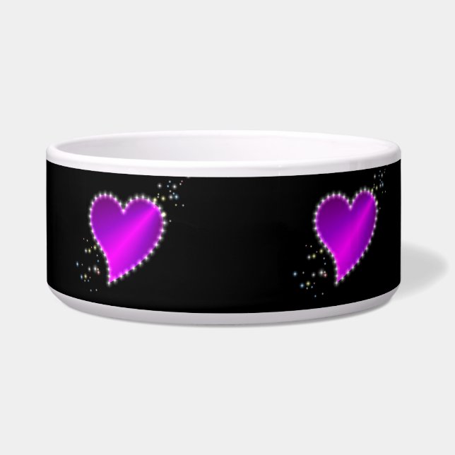 Tigela Coração arco-íris e estrelas (Direita)
