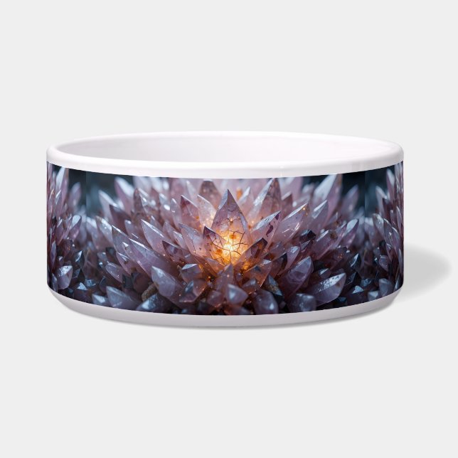 Tigela Coração de Cristal Radiante (Frente)