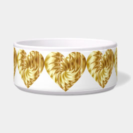 Tigela Coração ouro (Dourada forma de amor)