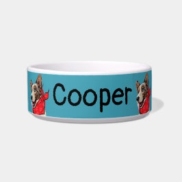 Tigela Corgi Galês de Pembroke Fofo Personalizado