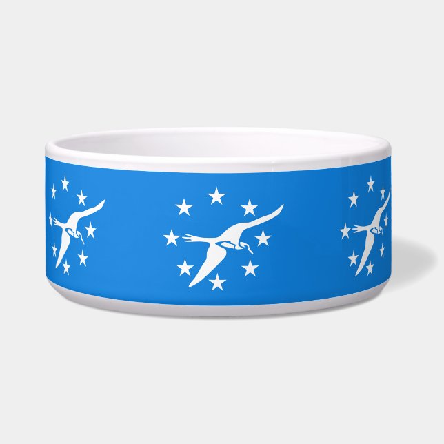 Tigela Corpus Christi Flag Pet Bowl (Frente)