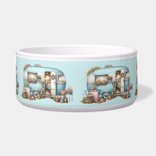 Tigela Cottagecore Vintage Camper Floral Boho Acentos