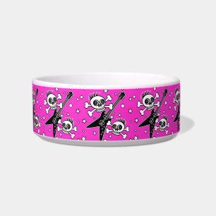 Tigela Crânios de metal pesado