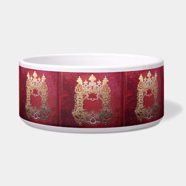 Tigela Crimson Com Tinta Inclusa (Frente)