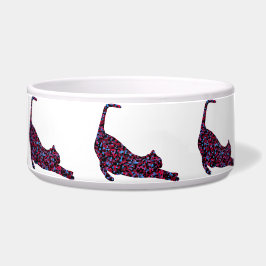 Tigela CrystalKatz estofou bacias na moda feitas sob