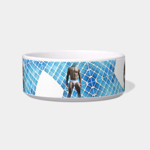 Tigela Cueca do Homem de SlipperyJoe, abdominais masculin