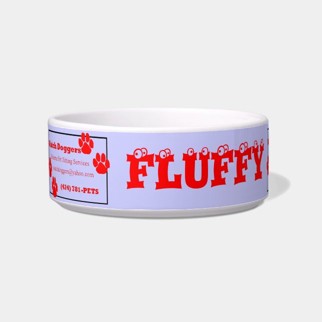 Tigela Cuidado, Doggers! (Esquerda)