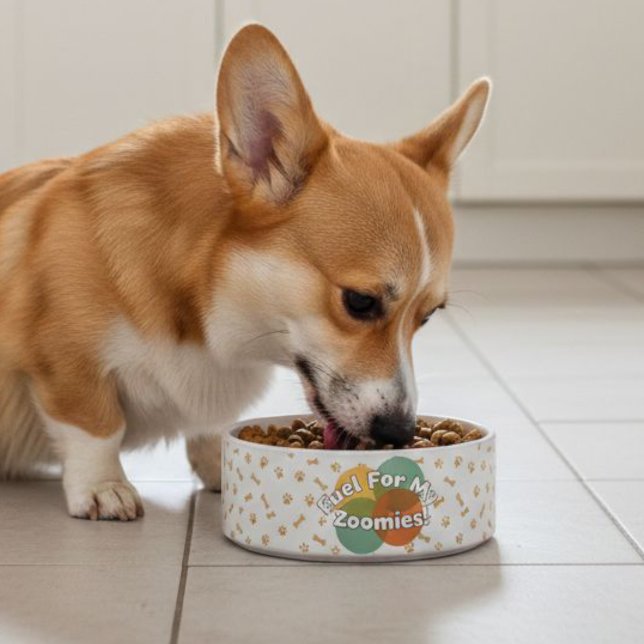 Tigela Cute Corgi Dog Bowls | Funny Pattern  (Criador carregado)