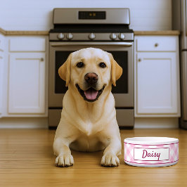 Tigela Cute Pink White Gingham Checkered Pattern Name