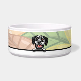 Tigela Dálmata Curioso Fofo, comida ou bebida