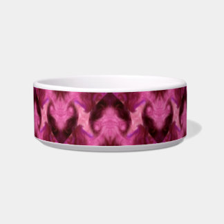 Tigela Damasco de Coração Rosa