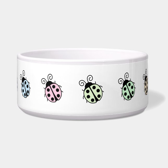 Tigela Damybugs Pastel Multicolor Pet Grande (Direita)