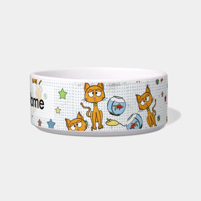 Tigela de água ou prato de comida para gato de est (Direita)