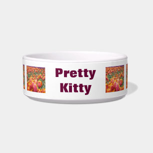 Tigela de Água para Gatos Pretty Kitty Cat Food Tu